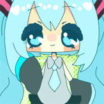 99px.ru аватар Vocaloid Hatsune Miku / Вокалоид Хацунэ Мику, by zomgO3O