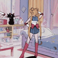 99px.ru аватар Usagi Tsukino / Усаги Цукино и Luna / Луна из аниме Сейлор Мун / Sailor Moon