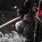 99px.ru аватар Персонаж из игры Sekiro, Shadows Die Twice с оружием, автор Adriаn Pristаs