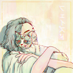 Аватар Девушка с кошкой, by PHAZED