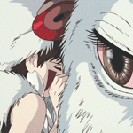 99px.ru аватар San / Сан и Моро / Moro из аниме Принцесса Мононокэ / Princess Mononoke