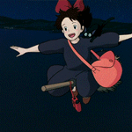 99px.ru аватар Kiki / Кики и Jiji / Джиджи из аниме Kikis Delivery Service / Служба доставки Кики / Ведьмина служба доставки