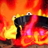 99px.ru аватар Кальцифер / Calcifer из аниме Ходячий замок / Howl no Ugoku Shiro