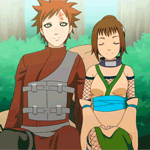 Аватар Gaara / Гаара с девушкой из аниме Naruto / Наруто, by rikeza