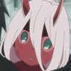Аватар Маленькая Zero Two / Зеро Ту из аниме Darling in the FranXX / Милый во Франкcе