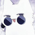 Аватар Сатору Годзе / Satoru Gojou из аниме Магическая битва / Jujutsu Kaisen в образе кота
