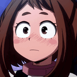 Аватар Очако Урарака / Ochako Uraraka из аниме Моя геройская академия / Boku no Hero Academia