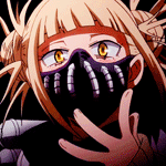 Аватар Химико Тога / Himiko Toga в маске, из аниме Моя геройская академия / Boku no Hero Academia