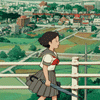 99px.ru аватар Сидзуку Цукисима / Shizuku Tsukishima из аниме Шепот сердца / Mimi wo Sumaseba