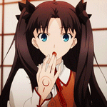 Аватар Рин Тосака / Rin Toosaka из аниме Судьба / Ночь схватки / Fate / stay night