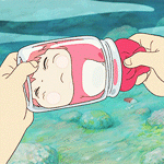 Аватар Поньо / Ponyo из аниме Рыбка Поньо на утесе / Gake no Ue no Ponyo