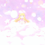 99px.ru аватар Вельзевул / Beelzebub из аниме Как госпожа Вельзевул пожелает / Beelzebub-jou no Okinimesu mama утопает в сладкой вате, мимо пролетают белые паутинки