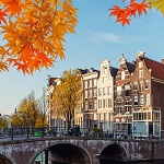 Конкурсная работа Солнечный осенний день в Амстердаме, Голландия