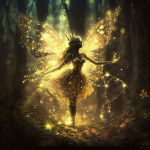 Аватар Сказочная фея в волшебном лесу