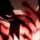 99px.ru аватар Ичиго Куросаки / Ichigo Kurosaki в маске пустого наносит удар из аниме Блич / Bleach