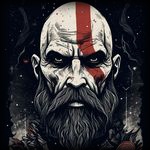 99px.ru аватар Портрет Кратоса / Kratos из серии игр Бог войны / God of War