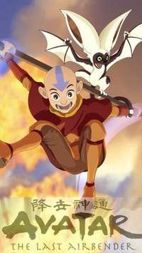 Аватар вконтакте Аанг и Момо (Avatar the last airbender)