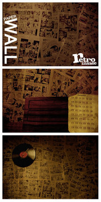 Аватар вконтакте ретро (paper Wall retro iside)