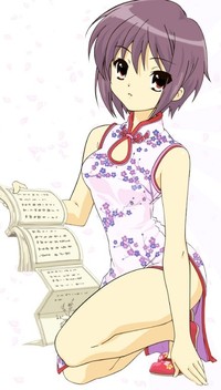 Аватар вконтакте Юки Нагато / Yuki Nagato из аниме Меланхолия харухи Судзумии / The Melancholy of Haruhi Suzumiya