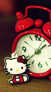Аватар вконтакте hello kitty clock