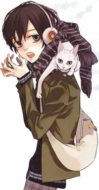 Аватар вконтакте Kawaii Boy & Cat