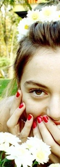 Аватар вконтакте девушка ,ромашки