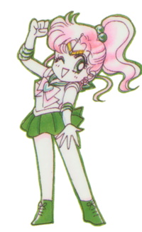 99px.ru аватар Сейлор Юпитер / Sailor Jupiter из аниме Сейлор Мун / Sailor Moon в чиби стиле