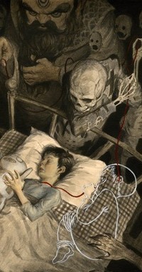 99px.ru аватар Скелет у кровати ребенка