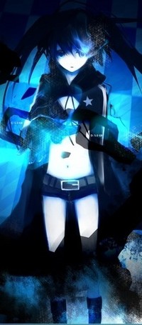 Аватар вконтакте Стрелок Черной Скалы / Black Rock Shooter из аниме Black Rock Shooter