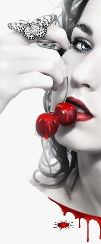 99px.ru аватар Девушка ест вишни