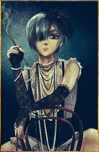 Аватар вконтакте Ciel Phantomhive / Сиэль Фатомхайв из аниме Темный дворецкий / KuroShitsuji