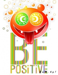 Аватар вконтакте BE positive