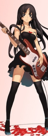 99px.ru аватар Акияма Мио / Akiyama Mio из аниме Легкая музыка / K-on!