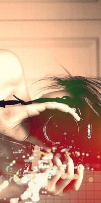 Аватар вконтакте девушка с фотоаппаратом Canon