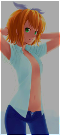 Аватар вконтакте Вокалоид Кагамине Рин / Vocaloid Kagamine Rin