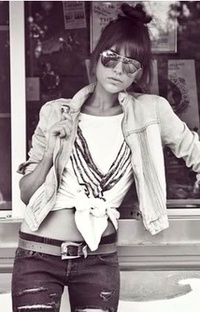 Аватар вконтакте Девушка в стиле Retro