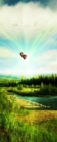 99px.ru аватар Воздушные шары в голубом небе