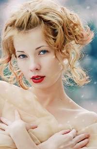 99px.ru аватар Девушка под снегом