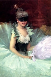 Аватар вконтакте Девушка в маске (Alexandre Cabanel)