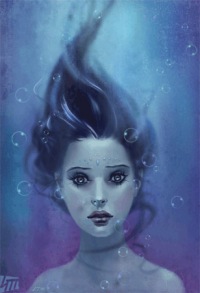 Аватар вконтакте Девушка под водой...