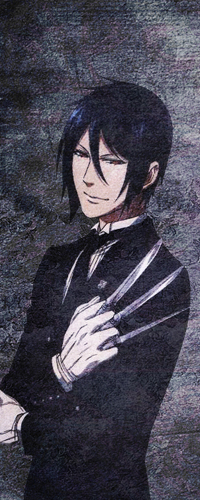Аватар вконтакте Себастьян Михаэлис / Sebastian Michaelis из аниме Темный дворецкий / Kuroshitsuji