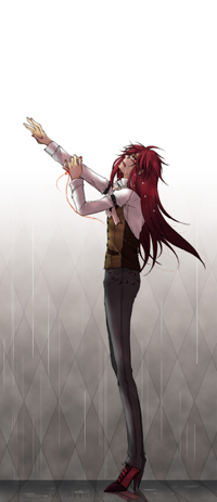99px.ru аватар Грелль Сатклифф / Grell Sutcliff из аниме Темный Дворецкий / Kuroshitsuji