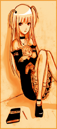 Аватар вконтакте Амана Миса / Amane Misa из аниме Тетрадь Смерти / Death Note