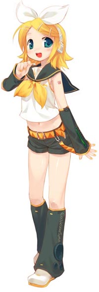 Аватар вконтакте Вокалоид Кагамине Рин / Vocaloid Kagamine Rin