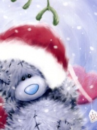 Аватар вконтакте Мишка Teddy с коробкой конфет в виде сердечка