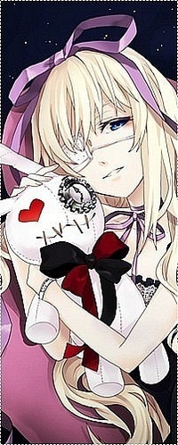 Аватар вконтакте Алиса / Alice из аниме Алиса в стране чудес / Alice in Wonderland с игрушечным зайчонком