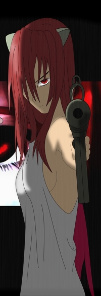 Аватар вконтакте Люси / Lucy из аниме Эльфийская песнь / Elfen Lied