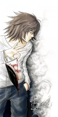 Аватар вконтакте Эл Лолайт / L Lawliet из аниме Тетрадь Смерти / Death Note
