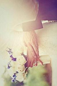 99px.ru аватар Жених и невеста с букетом роз