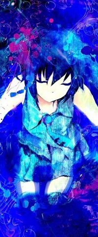 Аватар вконтакте Стрелок Черной Скалы / Black Rock Shooter из одноименного аниме